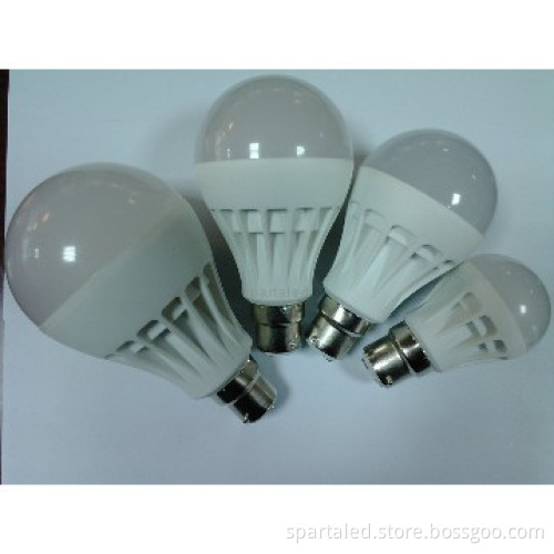 B22 9W Plastic LED global bulbs